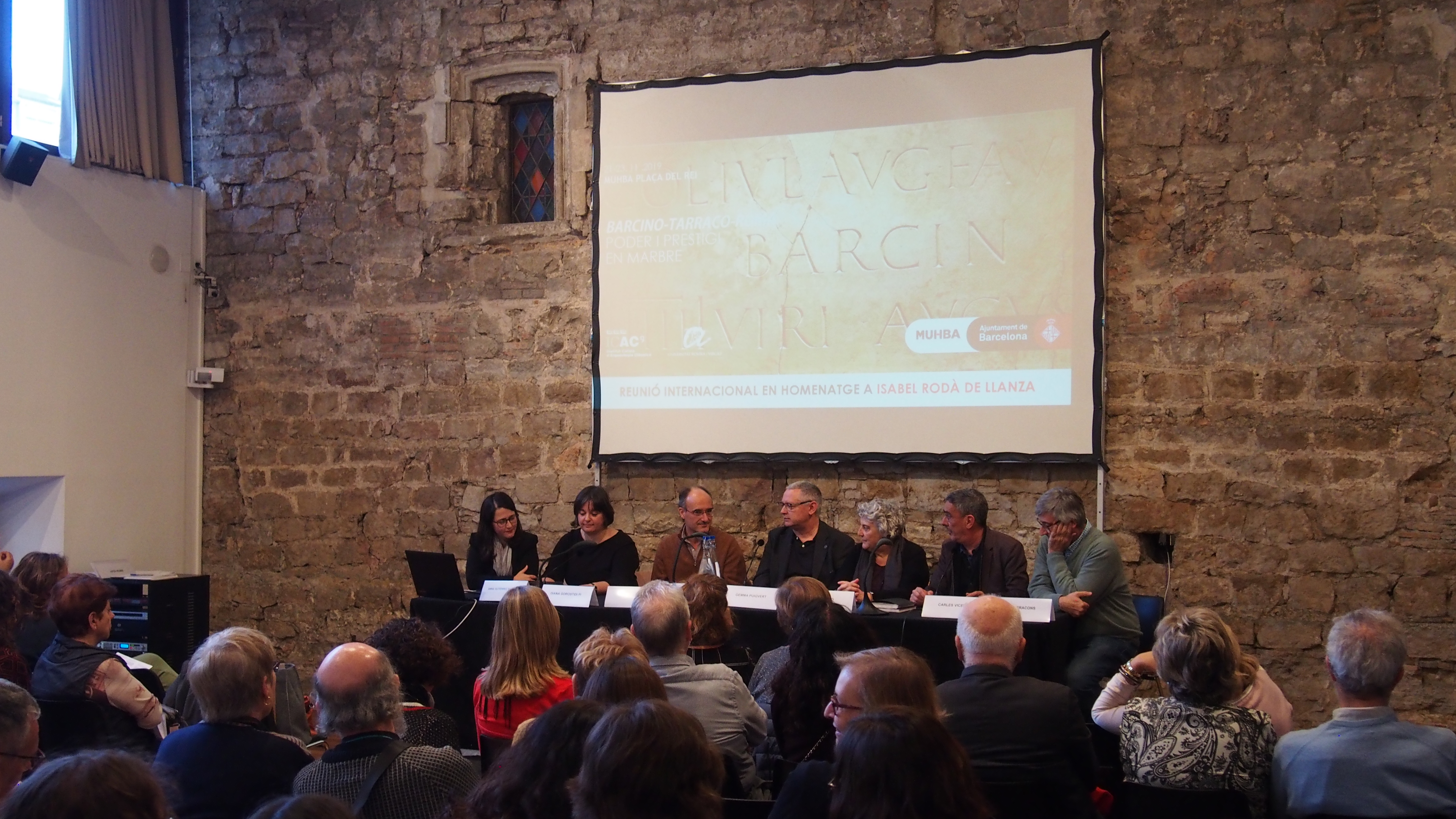 Acte inaugural de la Reunió Internacional Barcino-Tarraco-Roma (@ ICAC)