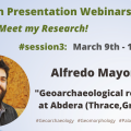 Research Presentation Webinars – Session#3: Alfredo Mayoral Research Presentation Webinars – Session#3: Alfredo Mayoral