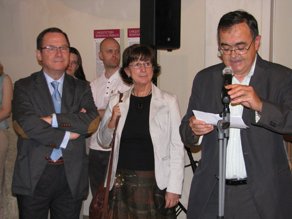 Inauguració 'Tarraco: pedra...'